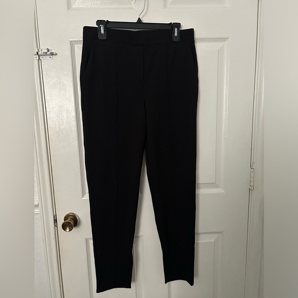 Worthington Black Slim Ankle Ponte Pants